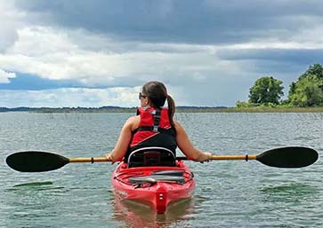 kayaking